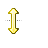 Vertical resize cursor