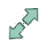 Pastel diagonal 2 cursor
