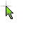 Swampy Green Gradient cursor