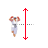 Vertical resize cursor