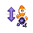 Vertical resize cursor