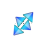 Diagonal NW - Blue cursor
