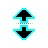Vertical resize cursor