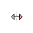 Horizontal resize cursor
