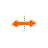 Horizontal resize cursor