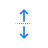 Vertical resize cursor