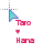t♥H cursor