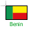 Benin Flag cursor