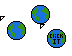 Mini Earth Cursors preview