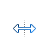 Horizontal resize cursor