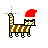 Christmas Fat Cat cursor