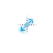 Blue Minimalistic - diagonal resize 2 cursor