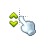 Vertical resize cursor