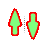 Vertical resize cursor
