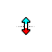 Vertical resize cursor