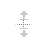 Vertical resize cursor