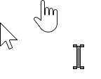 3D Silver Cursors preview
