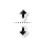 Vertical resize cursor