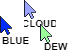 Color Text Cursors cursor preview