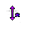 Vertical resize cursor