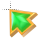Emeralds Set in Gold Cursors preview