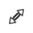 Diagonal Resize 2 cursor