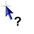 Windows XP 3D Dark Blue Edit Cursors preview