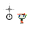 Background-fixed cursor