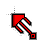 Red: Pointer cursor