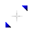 Blue diagonal resize 2 cursor