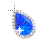 Right Blue Sapphire in diamonds Background cursor