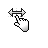 Horizontal resize cursor