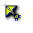 Blue and gold cursor cursor