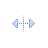 Horizontal resize cursor
