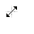 Windows7 Black Diagonal2 cursor