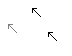 Actual TempleOS Pointers Cursors preview