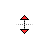 Vertical resize cursor