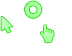 Radiactive Green Transparency Cursors preview