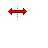 Horizontal resize cursor