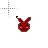 Second Red Bunny cursor