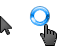 Windows 7 Gray-Blue Edit Cursors preview