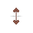 Vertical resize cursor