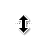 Vertical resize cursor