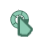 Pastel work in back cursor