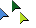 Barry's Colored Arrows Cursors preview