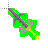 Green Glow GodSword cursor