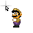 Brawl Style Wario Mario cursor