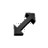 Curvy Onyx Diagonal Resize 2 cursor