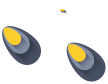 Abstract Gold and Black Cursors preview