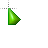 glossy green cursor cursor